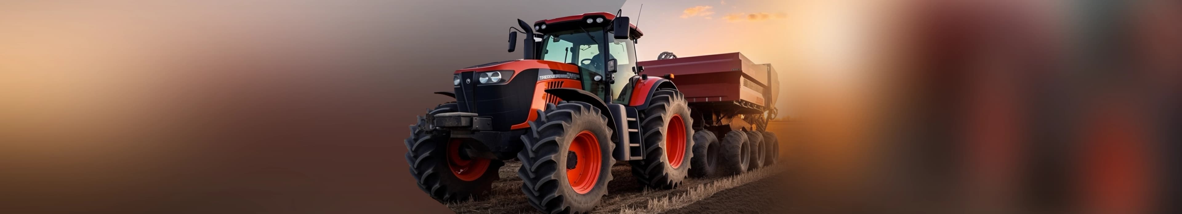 Agriculture equipment banner