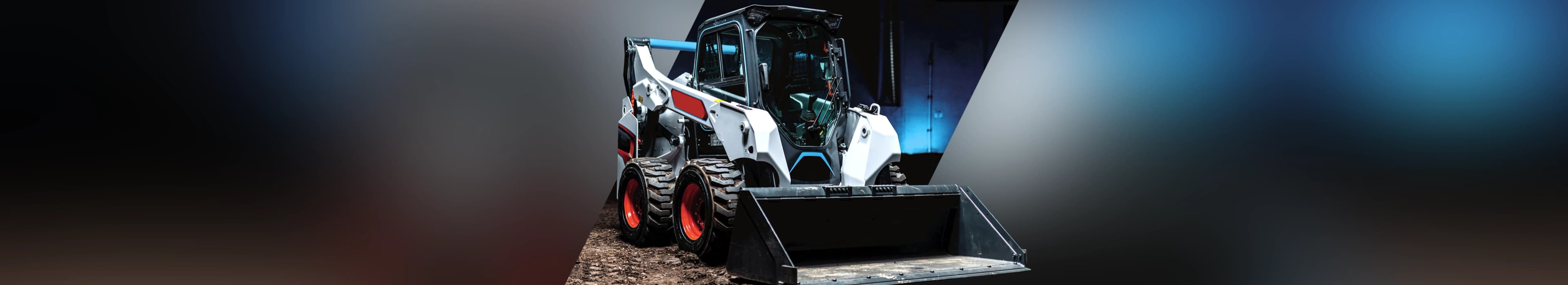 Landscaping equipment banner